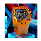  Shop Authentic Guess Phoenix Multifunction Black Dial Orange Rubber Strap Watch For Men - GW0203G10 - Luxxuri