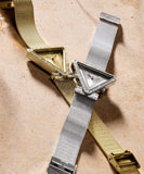  Shop Authentic Guess Quartz Silver Dial Silver Mesh Strap Watch For Women - GW050L1 - Luxxuri