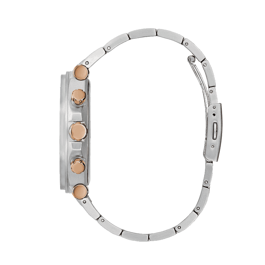  Shop Authentic Guess Edge Chronograph Black Dial Silver Steel Strap Watch For Men - GW0539G1 - Luxxuri