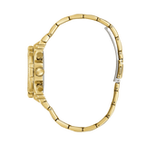  Shop Authentic Guess Fusion Chronograph Gold Dial Gold Steel Strap Watch for Women - GW0552L2 - Luxxuri