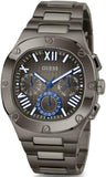  Shop Authentic Guess Headliner Quartz Black Dial Grey Steel Strap Watch For Men - GW0572G5 - Luxxuri