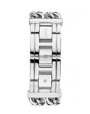  Shop Authentic Guess Mod Heavy Metal Silver Dial Silver Steel Strap Watch For Women - W1117L1 - Luxxuri