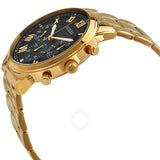  Shop Authentic Guess Hendrix Multifunction Black Dial Gold Steel Strap Watch for Men - W1309G2 - Luxxuri