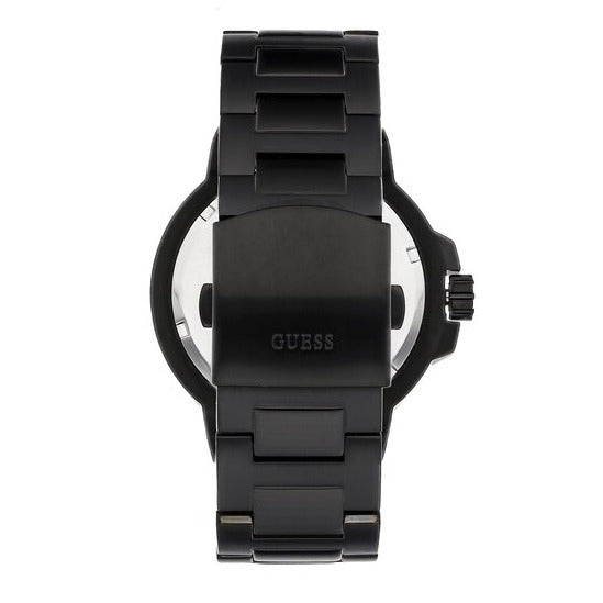  Shop Authentic Guess Track Black Dial Black Steel Strap Watch for Men - GW0426G3 - Luxxuri