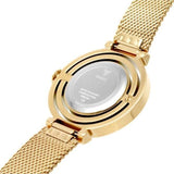 Shop Authentic Guess Dream Quartz Gold Dial Gold Mesh Strap Watch For Women - GW0550L2 - Luxxuri