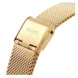  Shop Authentic Guess Dream Quartz Gold Dial Gold Mesh Strap Watch For Women - GW0550L2 - Luxxuri