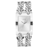  Shop Authentic Guess Mod Heavy Metal Silver Dial Silver Steel Strap Watch For Women - W1117L1 - Luxxuri
