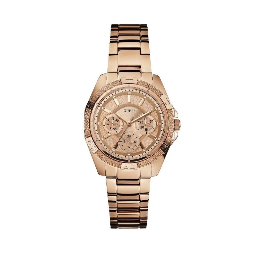  Shop Authentic Guess Phantom Mini Rose Gold Dial Rose Gold Steel Strap Watch for Women - W0235L3 - Luxxuri