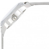  Shop Authentic Guess Whisper Silver Dial Silver Mesh Bracelet Watch for Women - W1084L1 - Luxxuri