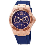  Shop Authentic Guess Limelight Blue Dial Blue Silicone Strap Watch For Women - W1053L1 - Luxxuri