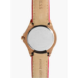  Shop Authentic Guess Limelight Quartz Multicolor Dial Red Leather Strap Watch For Women - W0775L4 - Luxxuri