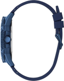  Shop Authentic Guess Frontier Crystals Blue Dial Blue Silicon Strap Watch For Men - W1132G4 - Luxxuri