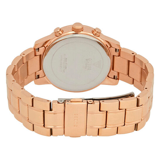  Shop Authentic Guess Mini Sunrise Multi Function Analog Turquoise Dial Rose Gold Steel Strap Watch For Women - W0448L8 - Luxxuri