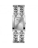  Shop Authentic Guess MOD G Diamonds Silver Dial Silver Steel Strap Watch for Women - GW0294L1 - Luxxuri
