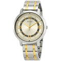  Shop Authentic Guess Montauk Silver Dial Two Tone Steel Strap Watch for Women - W0933L5 - Luxxuri