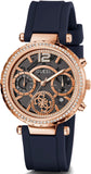  Shop Authentic Guess Solistice Diamonds Roe Gold Dial Black Rubber Strap Watch for Women - GW0484L2 - Luxxuri
