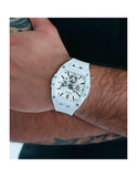  Shop Authentic Guess Phoenix Multifunction White Dial White Rubber Strap Watch for Men - GW0203G2 - Luxxuri
