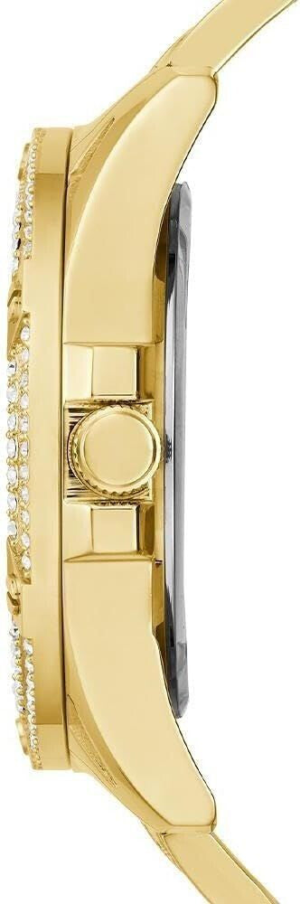  Shop Authentic Guess Queen Quartz Gold Dial Gold Steel Strap Watch For Women - GW0464L2 - Luxxuri