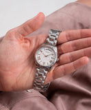  Shop Authentic Guess Luna Silver Dial Silver Steel Strap Watch for Women - GW0308L1 - Luxxuri
