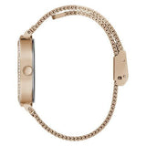  Shop Authentic Guess Tapestry Diamonds Rose Gold Dial Rose Gold Mesh Bracelet Watch for Women - GW0354L3 - Luxxuri