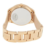  Shop Authentic Guess Tri Glitz Quartz Diamonds Rose Gold Dial Rose Gold Mesh Bracelet Watch For Women - W1142L4 - Luxxuri