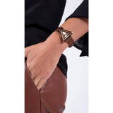  Shop Authentic Guess Fame Quartz Rose Gold Dial Brown Leather Strap Watch For Women - GW0548L2 - Luxxuri