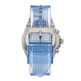  Shop Authentic Guess Athena Active Life Clear White Dial Blue Rubber Strap Watch for Women - GW0409L1 - Luxxuri
