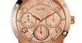  Shop Authentic Guess Studio Rose Gold Dial Rose Gold Steel Strap Watch For Women - W0778L3 - Luxxuri