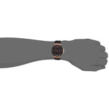  Shop Authentic Guess Rigor Analog Black Dial Black Leather Strap Watch For Men - W0040G5 - Luxxuri