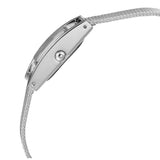  Shop Authentic Guess Nouveau Diamonds Silver Dial Silver Mesh Bracelet Watch for Women - W0127L1 - Luxxuri