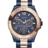  Shop Authentic Guess BFF Multifunction Blue Dial Two Tone Steel Strap Watch for Women - W0231L6 - Luxxuri