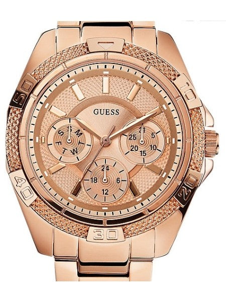  Shop Authentic Guess Phantom Mini Rose Gold Dial Rose Gold Steel Strap Watch for Women - W0235L3 - Luxxuri