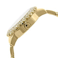  Shop Authentic Guess Dazzler Diamonds Silver Dial Gold Steel Strap Watch for Women - W0335L2 - Luxxuri