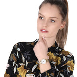  Shop Authentic Guess Chelsea Crystals Mother of Pearl White Dial Gold Mesh Bracelet Watch For Women - W0647L7 - Luxxuri