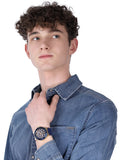  Shop Authentic Guess Force Blue & Rose Gold Dial Blue Silicone Strap Watch For Men - W0674G2 - Luxxuri