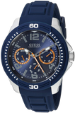  Shop Authentic Guess Trade Blue Dial Blue Silicone Strap Watch for Men - W0967G2 - Luxxuri