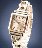  Shop Authentic Guess Vanity Gold Dial Gold Steel Strap Watch for Women - W1029L2 - Luxxuri