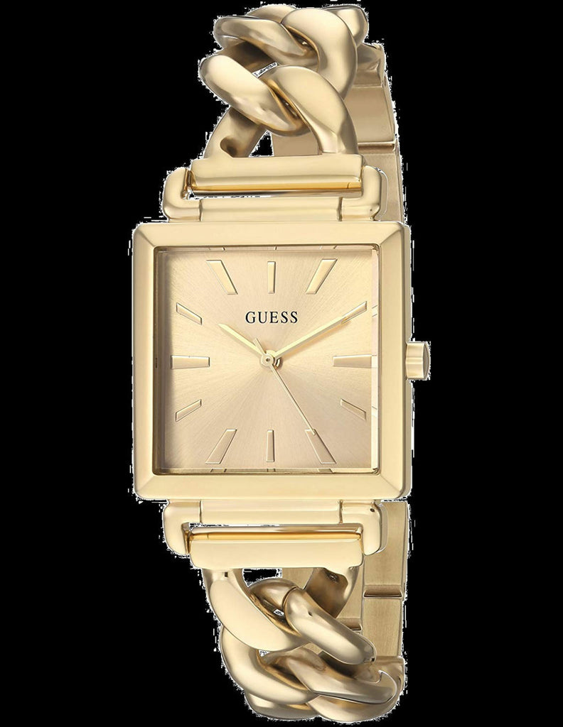  Shop Authentic Guess Vanity Gold Dial Gold Steel Strap Watch for Women - W1029L2 - Luxxuri
