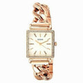  Shop Authentic Guess Vanity Diamonds Silver Dial Gold Steel Strap Watch for Women - W1030L4 - Luxxuri