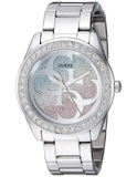  Shop Authentic Guess G Twist Diamonds Silver Dial Silver Steel Strap Watch For Women - W1201L1 - Luxxuri