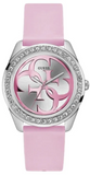  Shop Authentic Guess G-Twist Diamonds Silver Dial Pink Rubber Strap Watch for Women - W1240L1 - Luxxuri