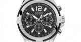  Shop Authentic Guess Surge Chronograph Black Dial Silver Steel Strap Watch for Men - W1258G1 - Luxxuri