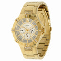  Shop Authentic Guess Vista Diamonds Gold Dial Gold Steel Strap Watch for Women - W13573L1 - Luxxuri
