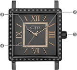  Shop Authentic Guess Highline Black Dial Black Mesh Bracelet Watch for Women - W0826L4 - Luxxuri