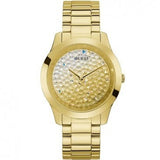  Shop Authentic Guess Crush Gold Dial Gold Steel Strap Watch For Women - GW0020L2 - Luxxuri