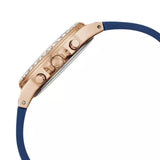  Shop Authentic Guess Moonlight Diamonds White Dial Blue Rubber Strap Watch for Women - GW0257L3 - Luxxuri