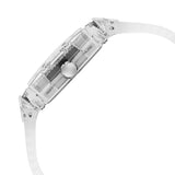  Shop Authentic Guess Phoenix Quartz Green Dial Transparent Silicone Strap Watch For Men - GW0499G8 - Luxxuri