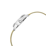 Shop Authentic Guess Whisper Silver Dial Gold Mesh Bracelet Watch for Women - W1084L2 - Luxxuri