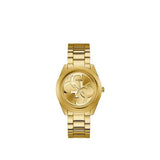  Shop Authentic Guess G-Twist Gold Dial Gold Steel Strap Watch for Women - W1082L2 - Luxxuri