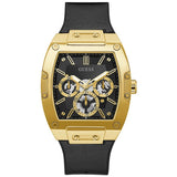  Shop Authentic Guess Phoenix Multifunction Black Dial Black Leather Strap Watch for Men - GW0202G1 - Luxxuri